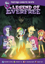 My little pony -  legend of Everfree : Equestrian girls (dvd)