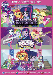 My little pony, Equestria girls collection (3 dvd)